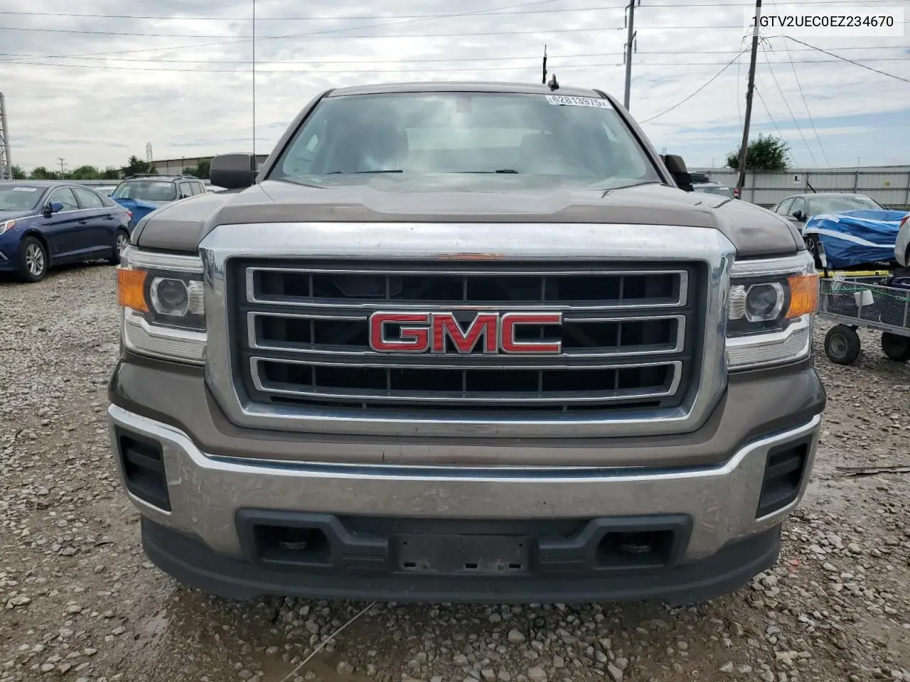 2014 GMC Sierra K1500 Sle VIN: 1GTV2UEC0EZ234670 Lot: 62813975