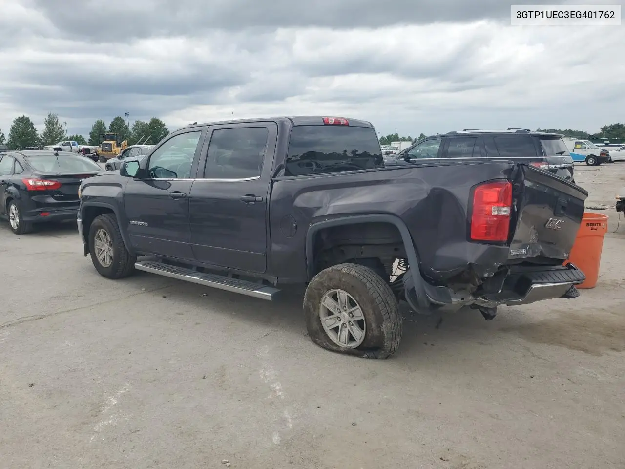 2014 GMC Sierra C1500 Sle VIN: 3GTP1UEC3EG401762 Lot: 62942995