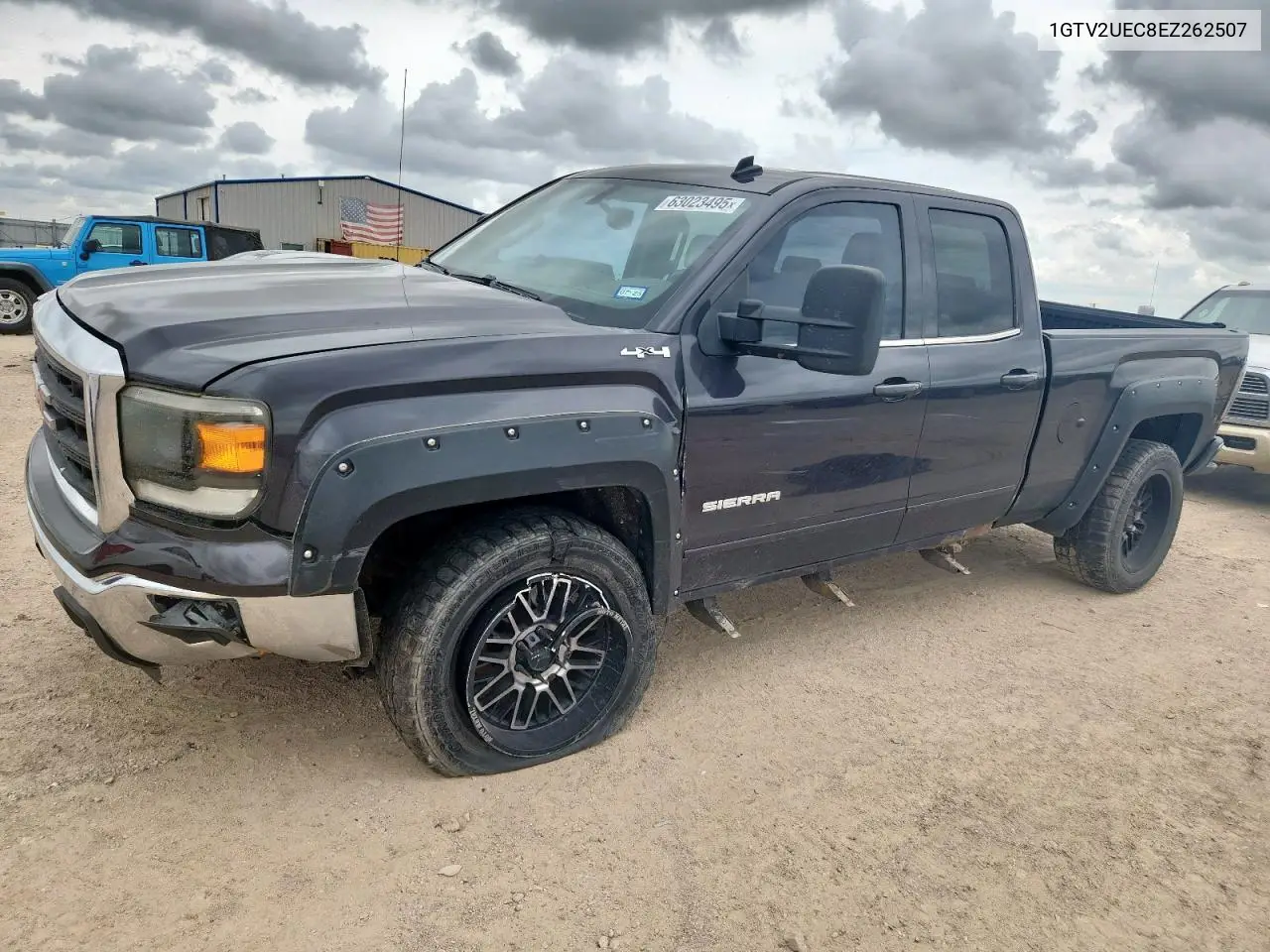 2014 GMC Sierra K1500 Sle VIN: 1GTV2UEC8EZ262507 Lot: 63023495