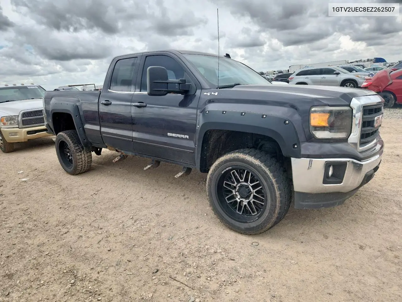 2014 GMC Sierra K1500 Sle VIN: 1GTV2UEC8EZ262507 Lot: 63023495