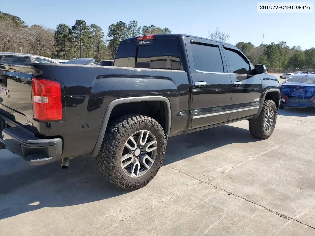 2015 GMC Sierra K1500 Slt VIN: 3GTU2VEC4FG108346 Lot: 48005795