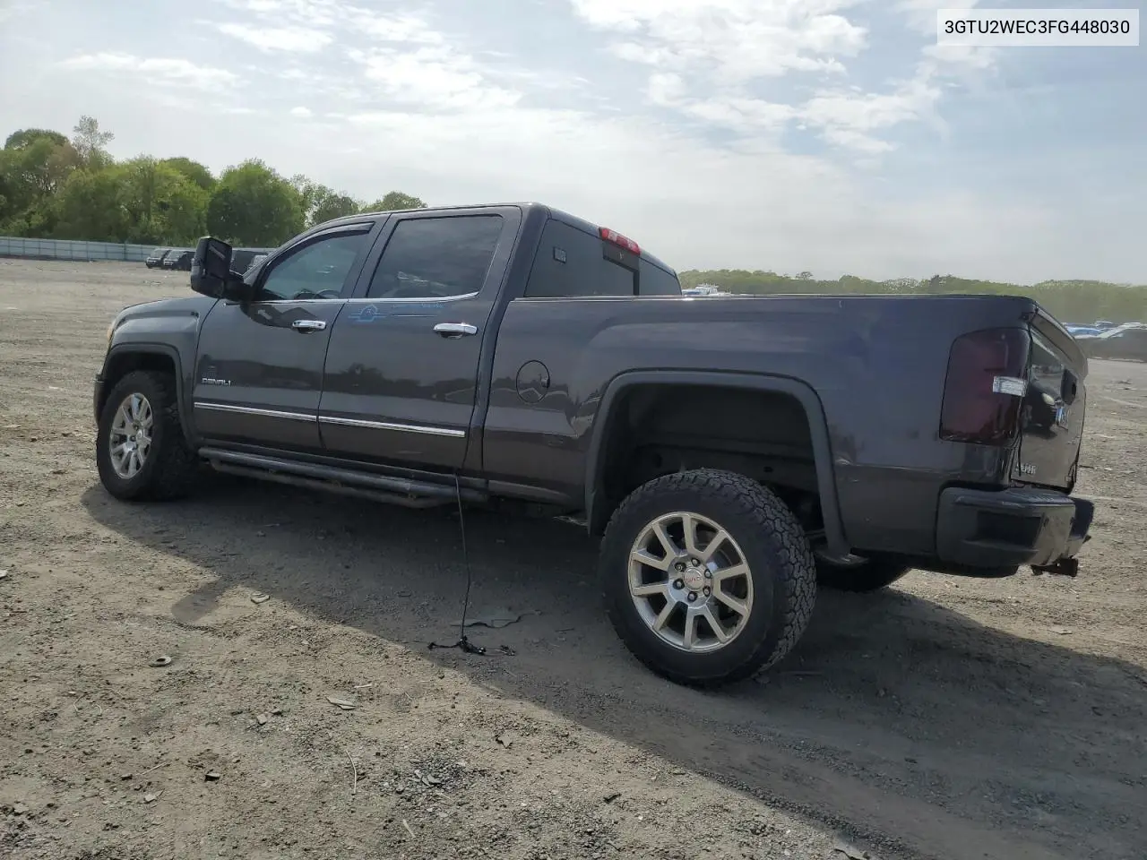 2015 GMC Sierra K1500 Denali VIN: 3GTU2WEC3FG448030 Lot: 56310555