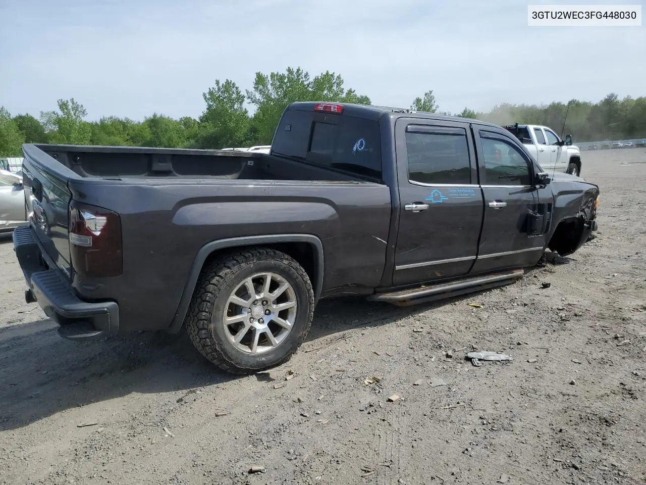 2015 GMC Sierra K1500 Denali VIN: 3GTU2WEC3FG448030 Lot: 56310555