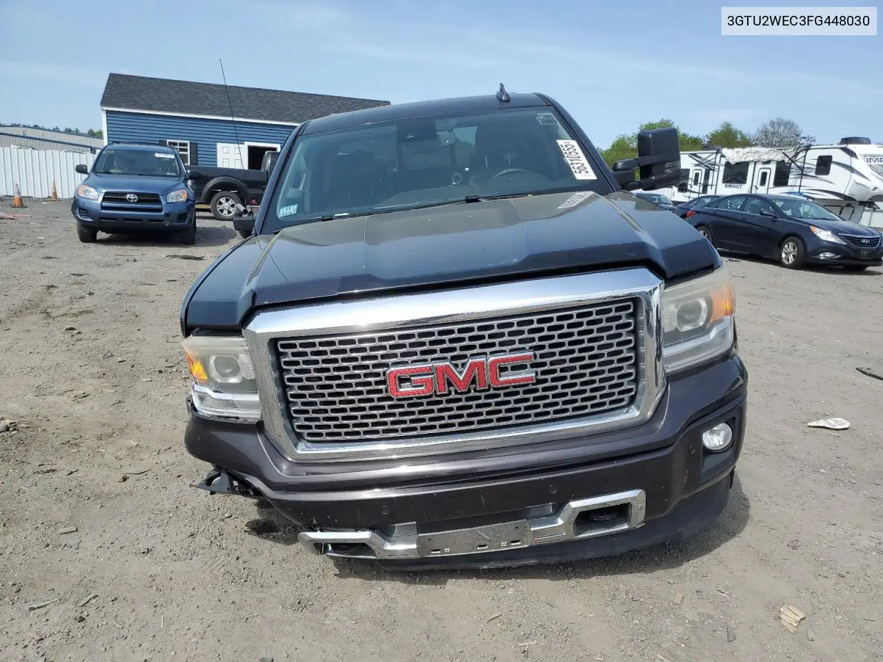 2015 GMC Sierra K1500 Denali VIN: 3GTU2WEC3FG448030 Lot: 56310555