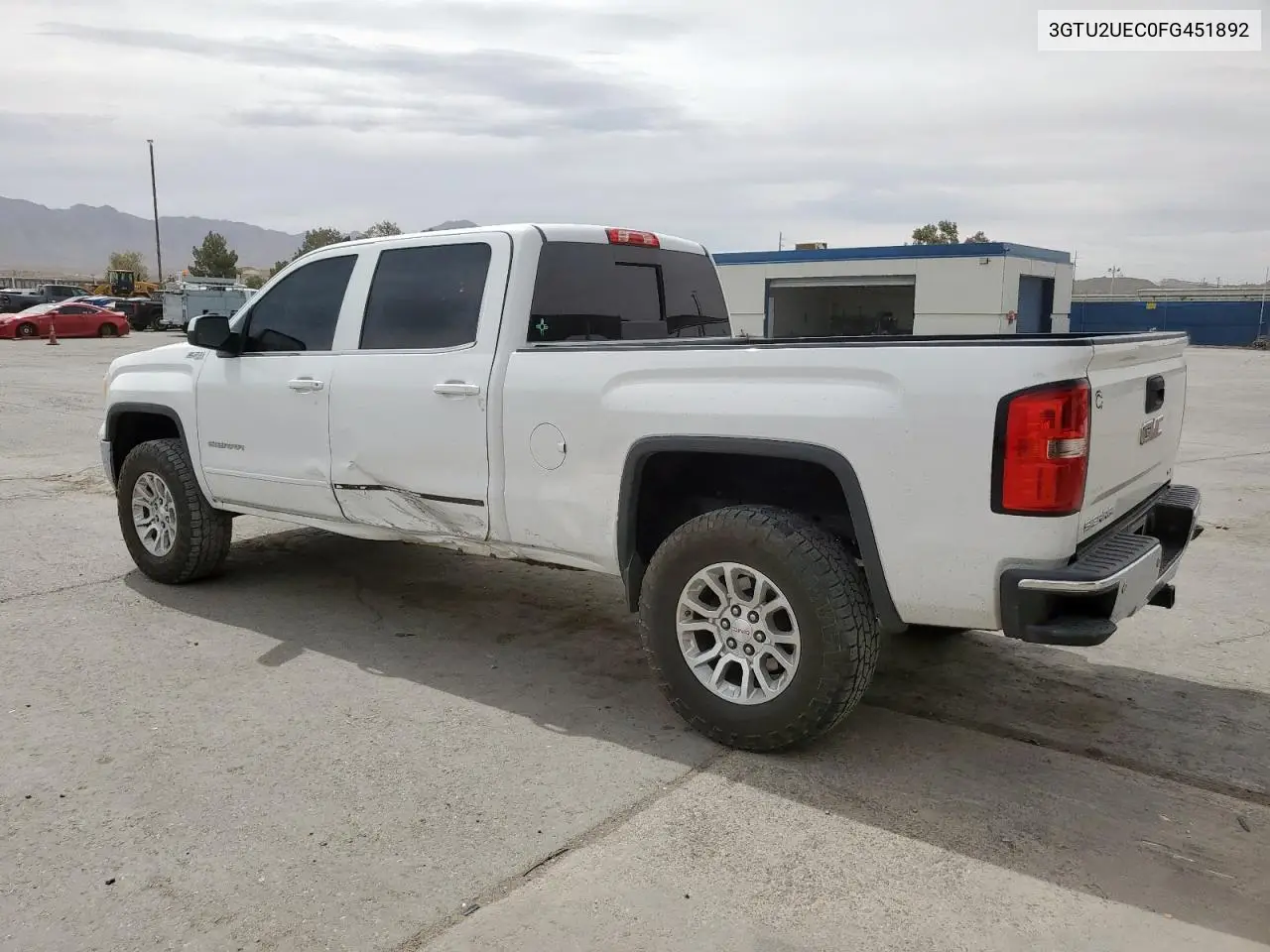 2015 GMC Sierra K1500 Sle VIN: 3GTU2UEC0FG451892 Lot: 56626995