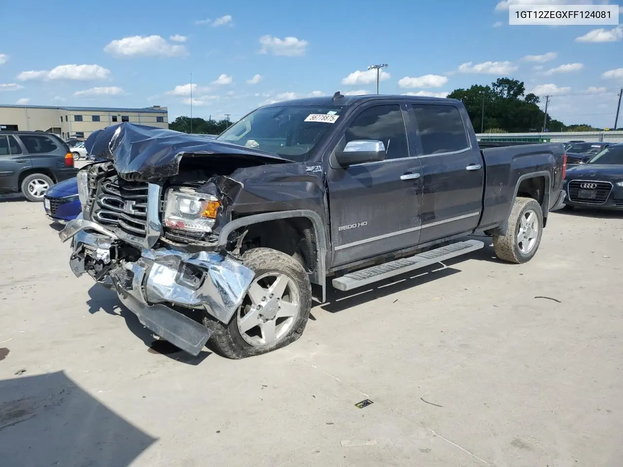 2015 GMC Sierra K2500 Slt VIN: 1GT12ZEGXFF124081 Lot: 56778875