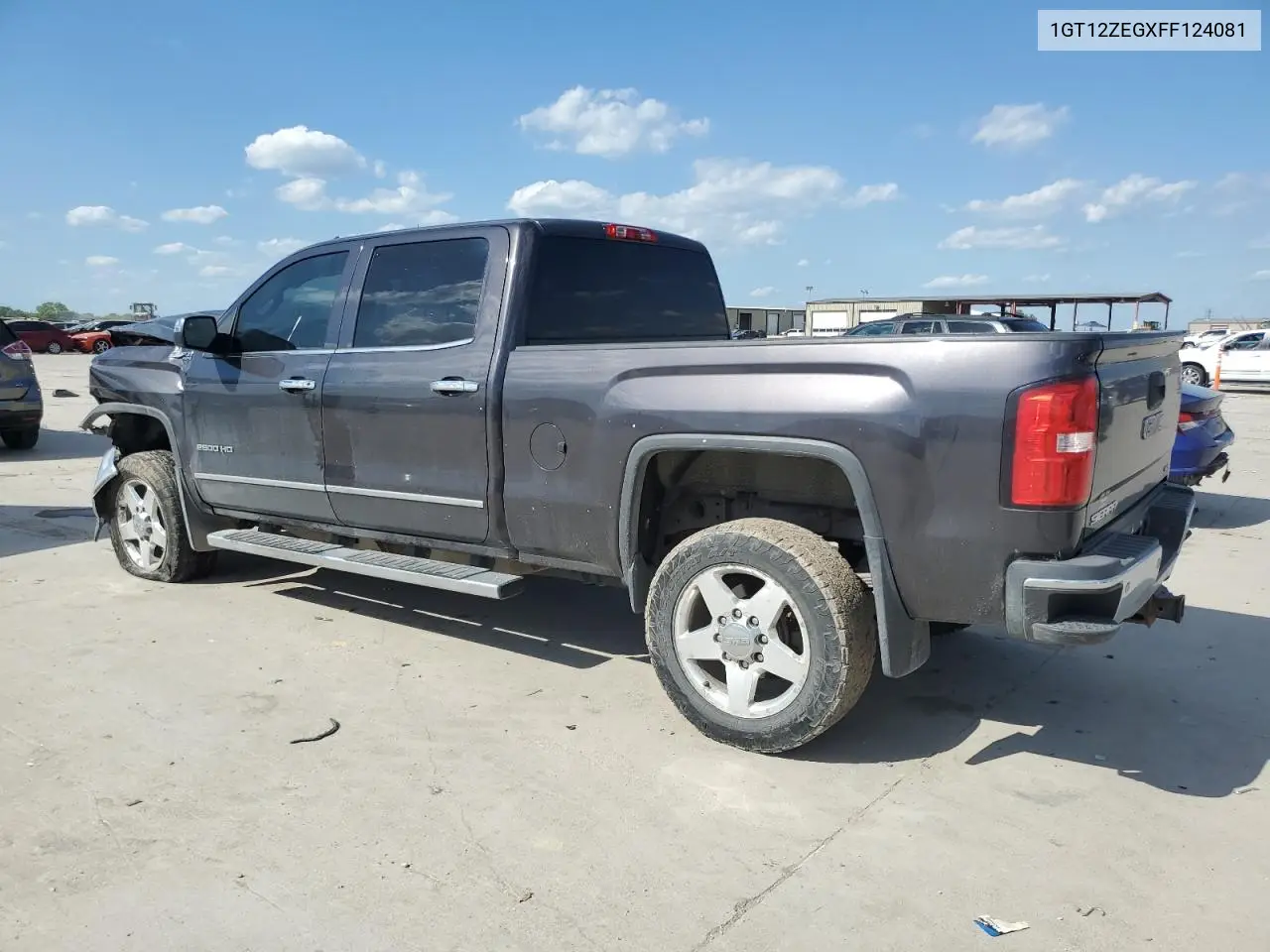 2015 GMC Sierra K2500 Slt VIN: 1GT12ZEGXFF124081 Lot: 56778875