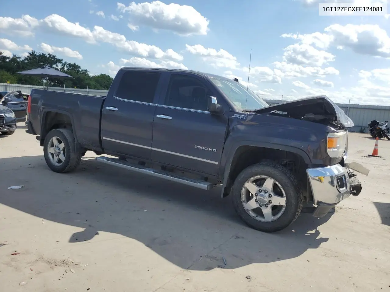 2015 GMC Sierra K2500 Slt VIN: 1GT12ZEGXFF124081 Lot: 56778875