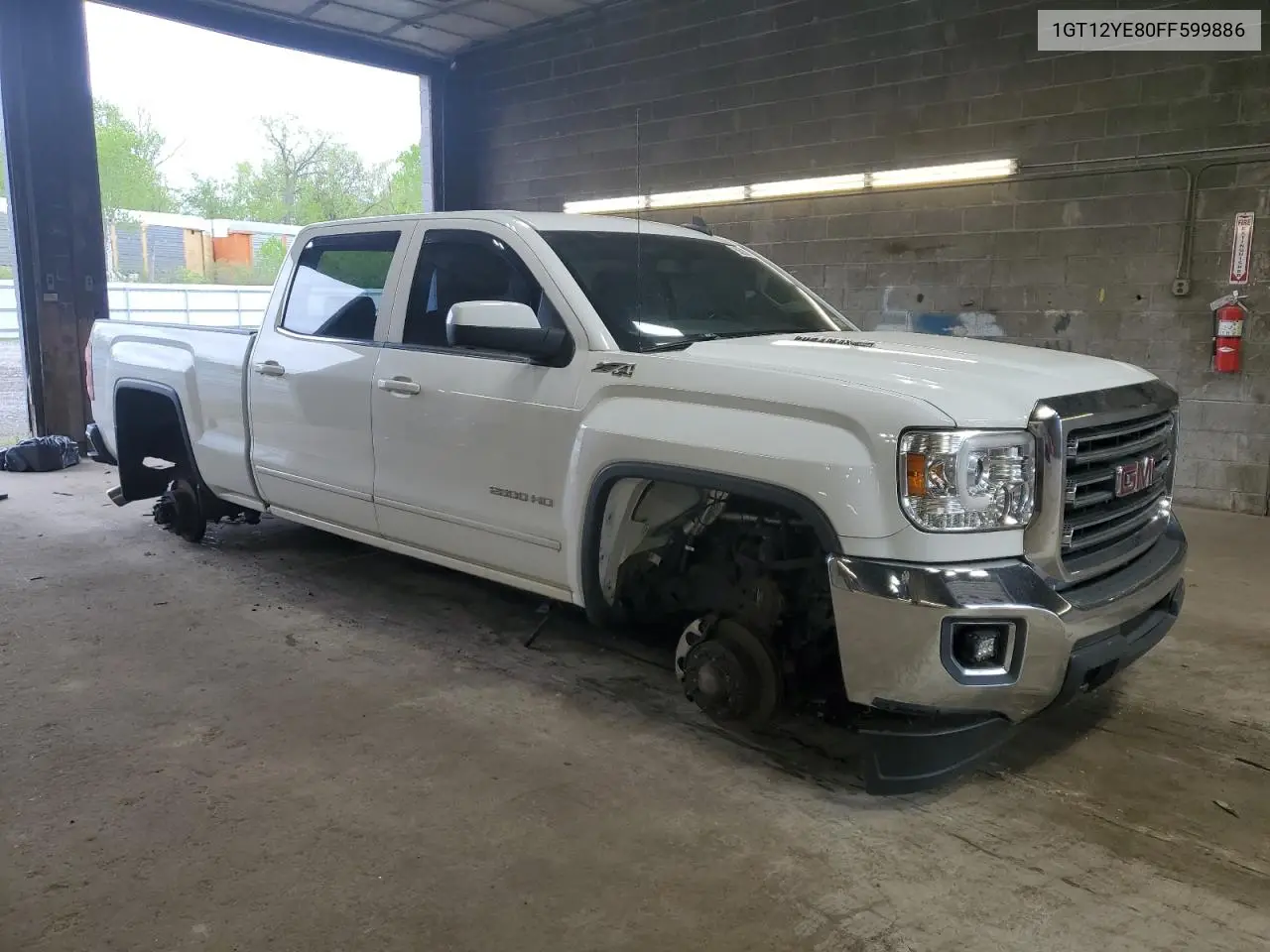 2015 GMC Sierra K2500 Sle VIN: 1GT12YE80FF599886 Lot: 56900105