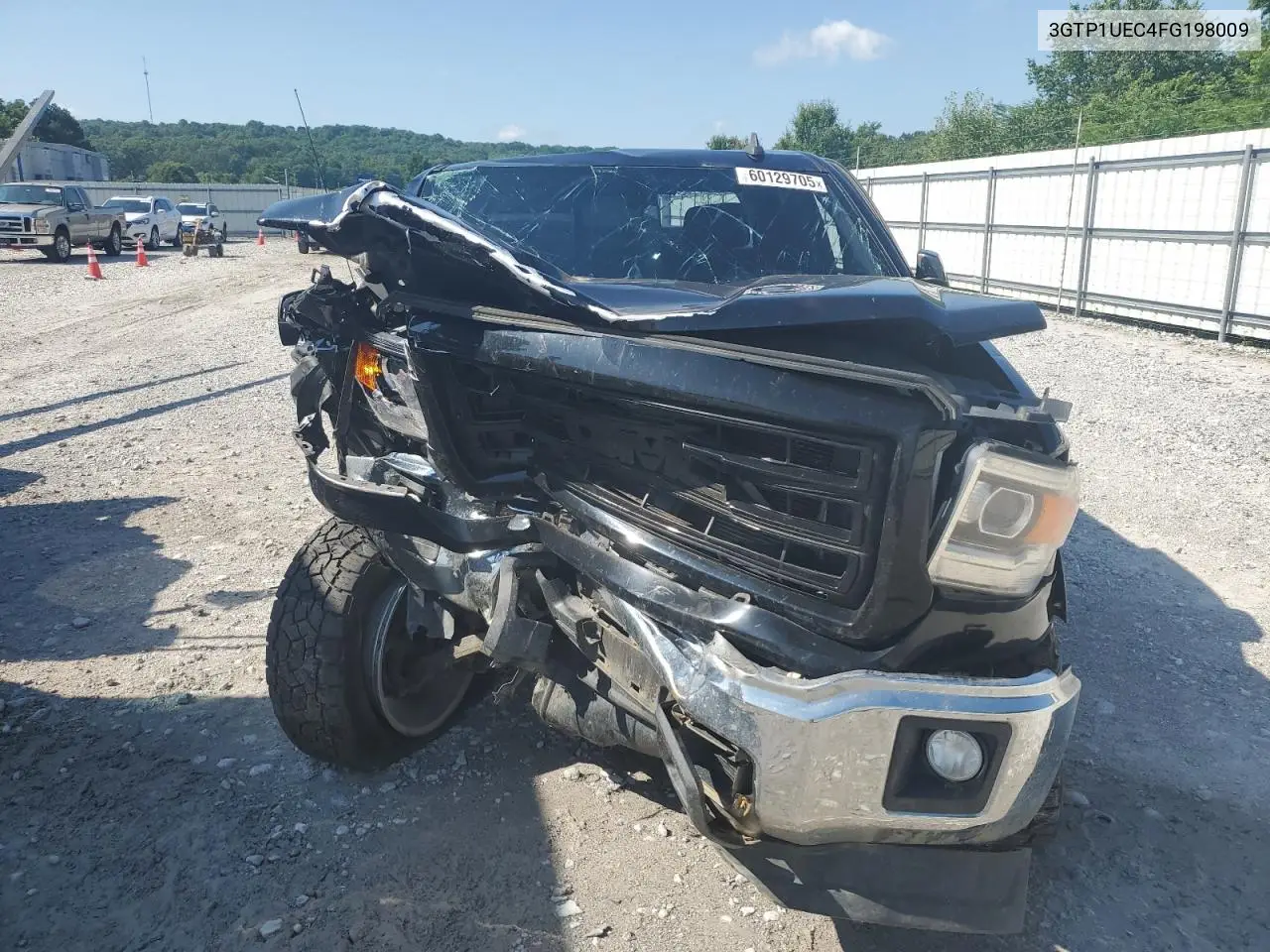 2015 GMC Sierra C1500 Sle VIN: 3GTP1UEC4FG198009 Lot: 60129705