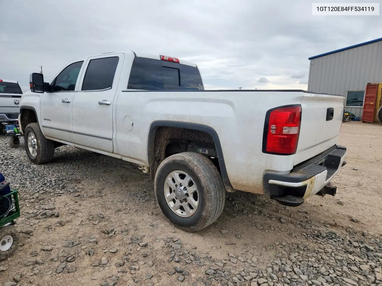 2015 GMC Sierra K2500 Denali VIN: 1GT120E84FF534119 Lot: 61069305