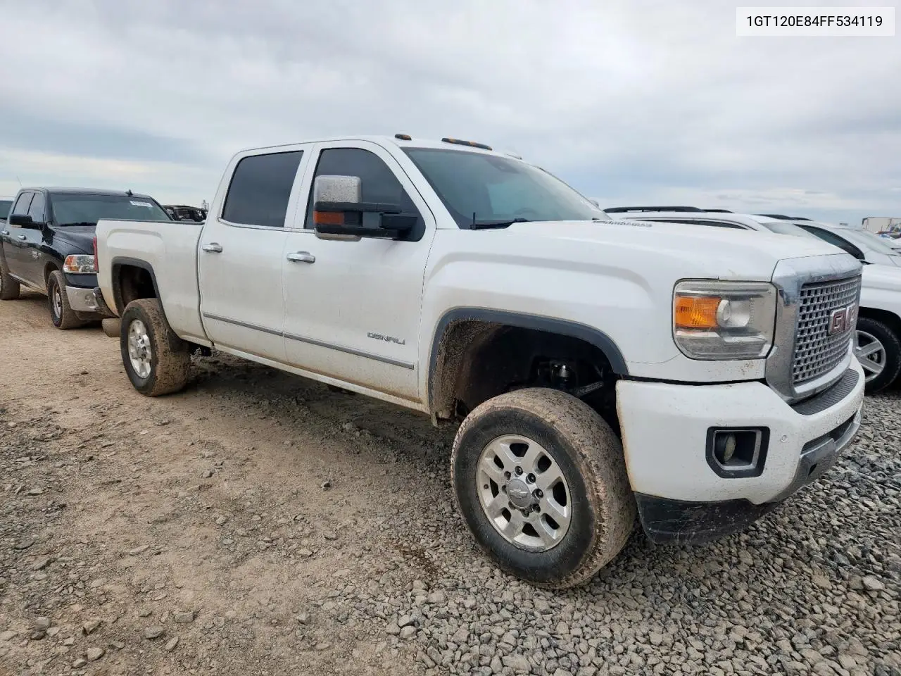 2015 GMC Sierra K2500 Denali VIN: 1GT120E84FF534119 Lot: 61069305