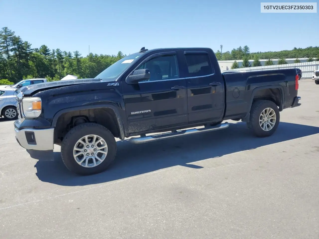 2015 GMC Sierra K1500 Sle VIN: 1GTV2UEC3FZ350303 Lot: 61331495