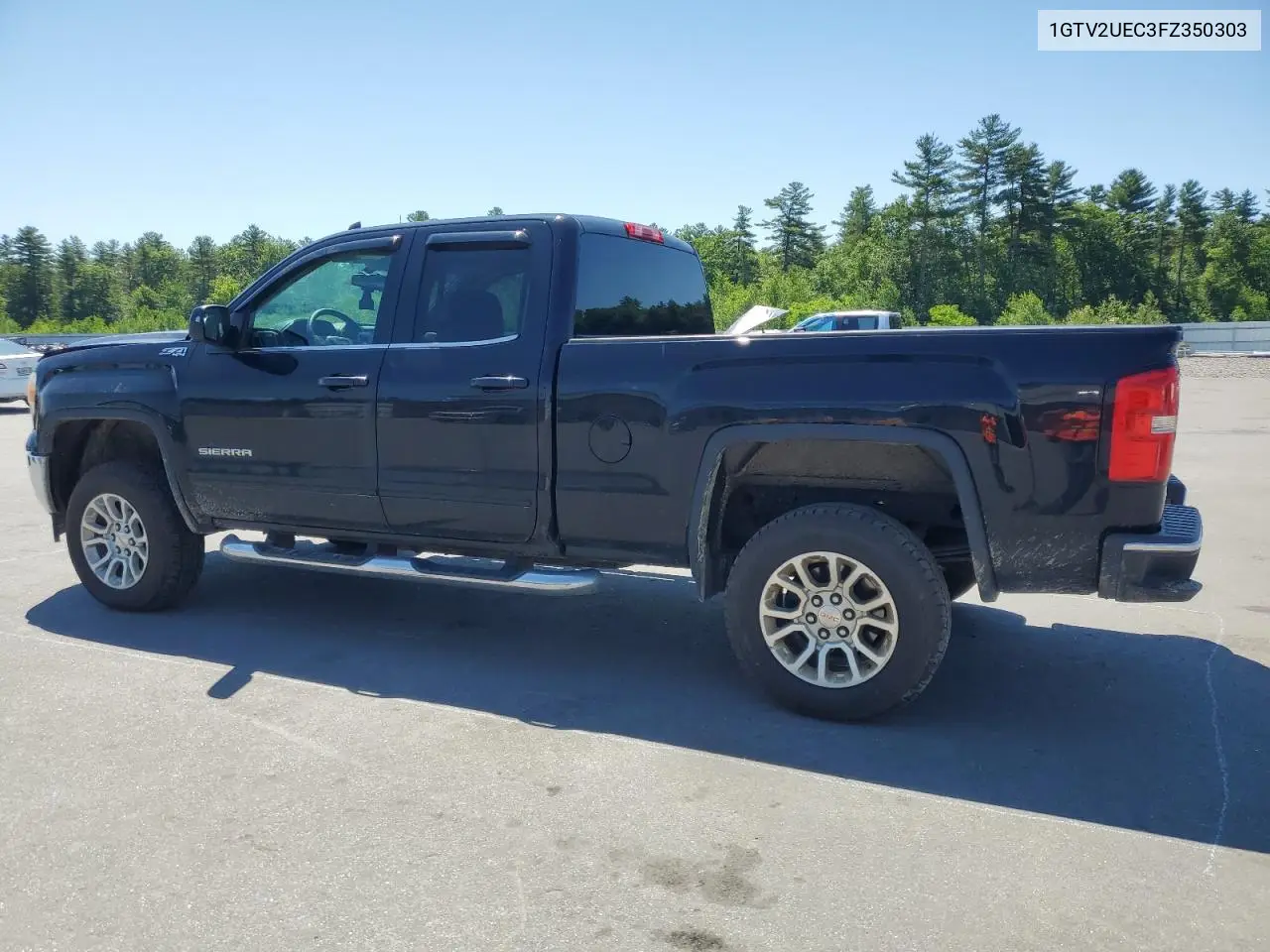 2015 GMC Sierra K1500 Sle VIN: 1GTV2UEC3FZ350303 Lot: 61331495