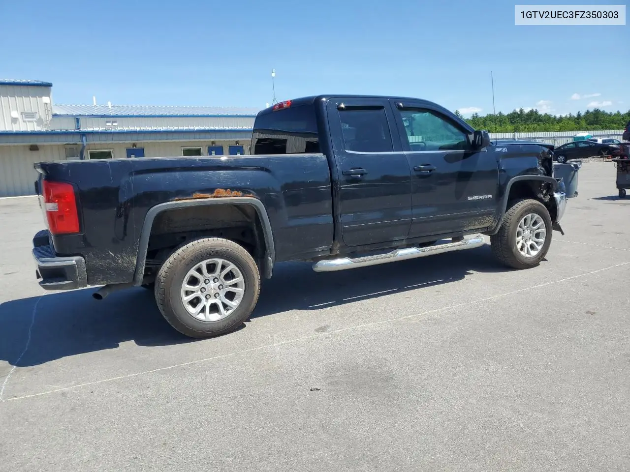2015 GMC Sierra K1500 Sle VIN: 1GTV2UEC3FZ350303 Lot: 61331495