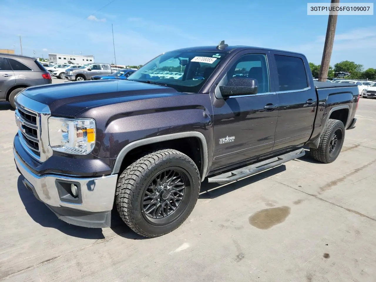 2015 GMC Sierra C1500 Sle VIN: 3GTP1UEC6FG109007 Lot: 61708085