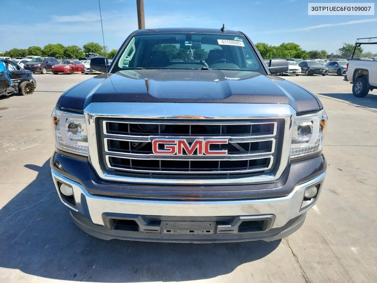 2015 GMC Sierra C1500 Sle VIN: 3GTP1UEC6FG109007 Lot: 61708085