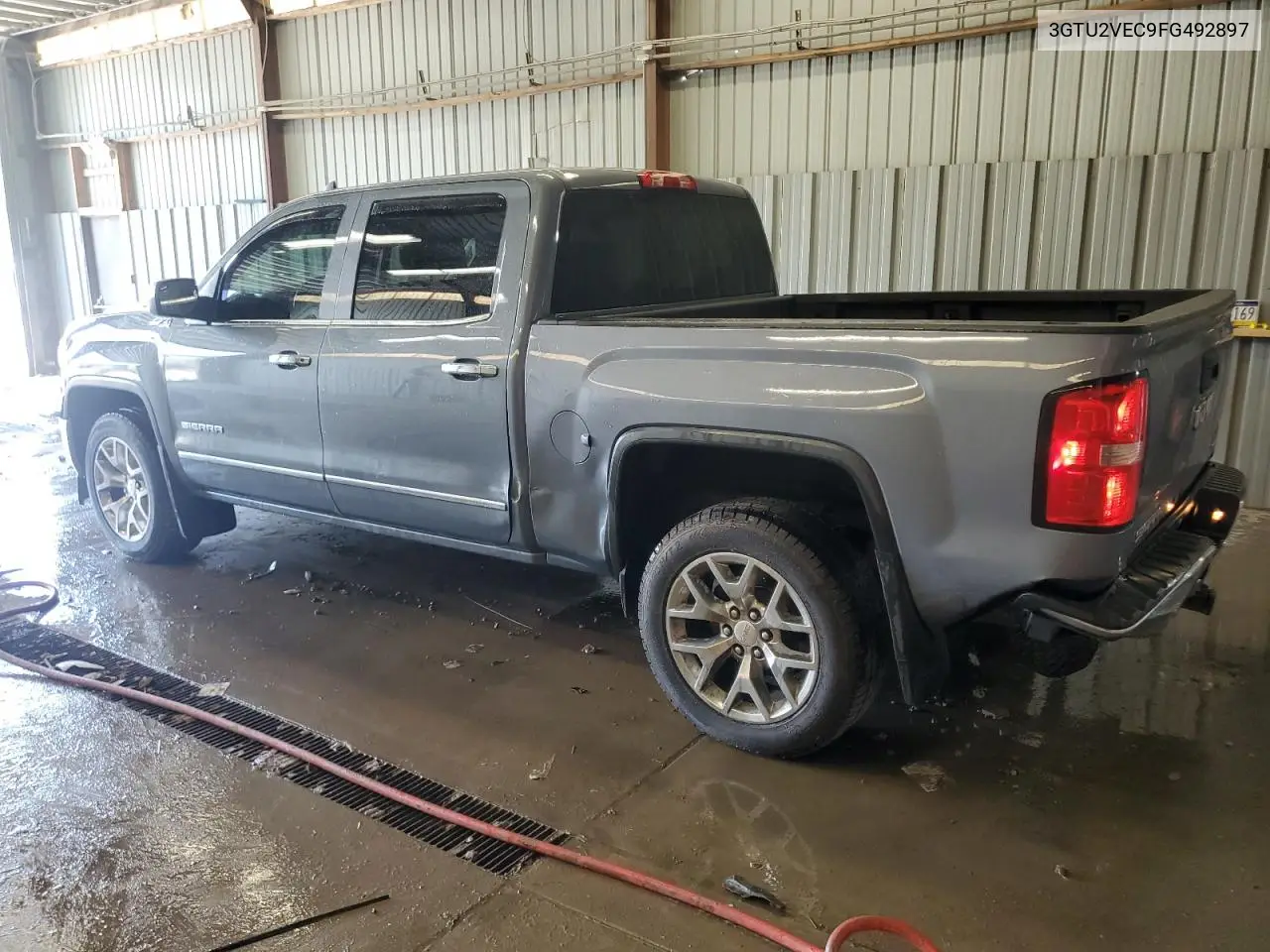 2015 GMC Sierra K1500 Slt VIN: 3GTU2VEC9FG492897 Lot: 62482175