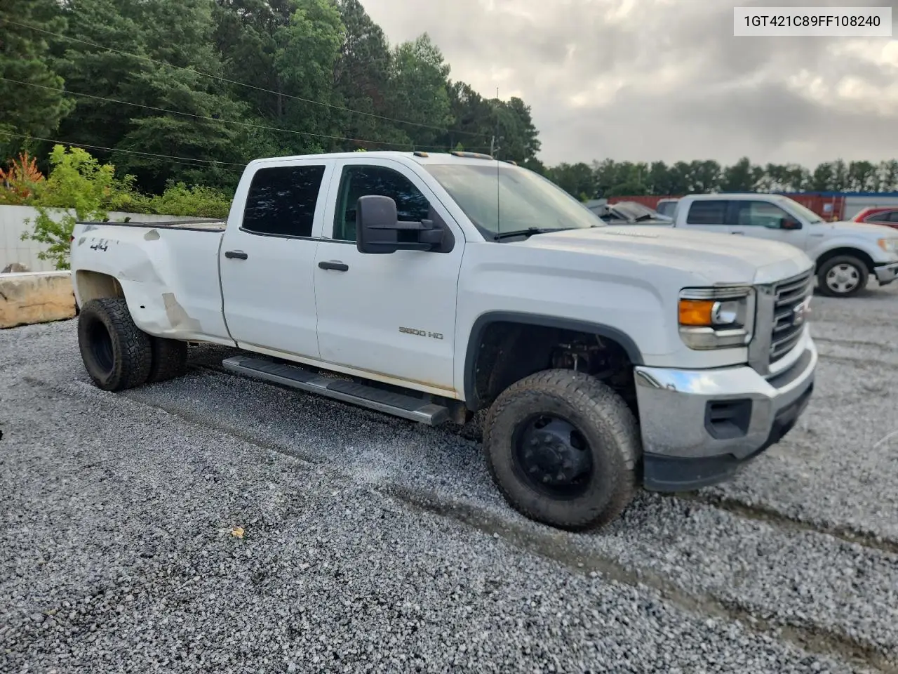 2015 GMC Sierra K3500 VIN: 1GT421C89FF108240 Lot: 62966355