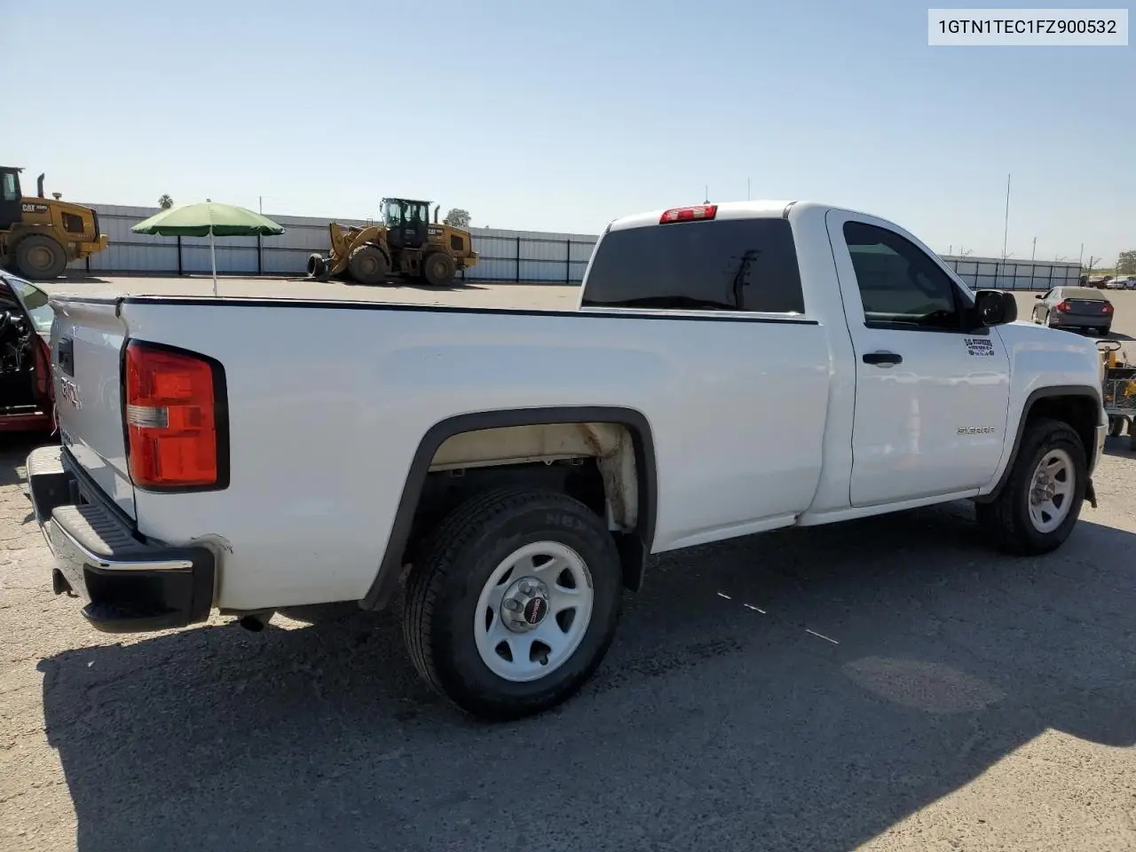 2015 GMC Sierra C1500 VIN: 1GTN1TEC1FZ900532 Lot: 63032505