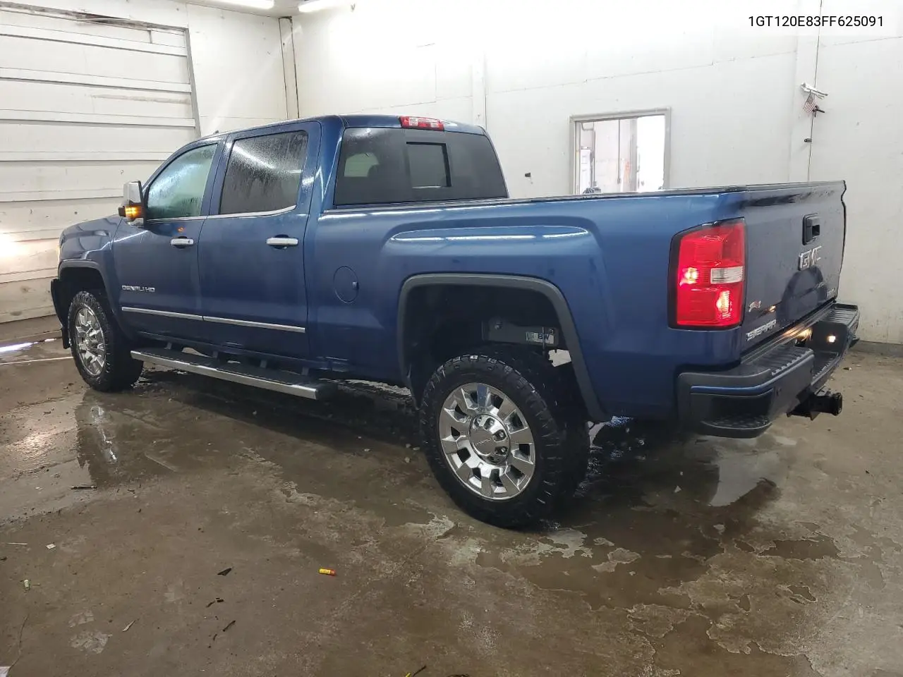 2015 GMC Sierra K2500 Denali VIN: 1GT120E83FF625091 Lot: 63055355