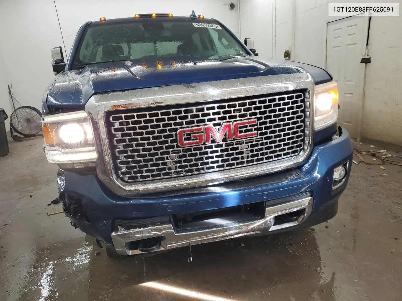 2015 GMC Sierra K2500 Denali VIN: 1GT120E83FF625091 Lot: 63055355