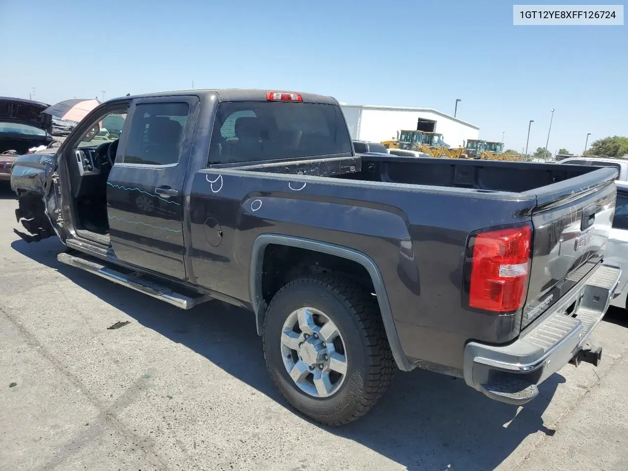 2015 GMC Sierra K2500 Sle VIN: 1GT12YE8XFF126724 Lot: 64289325