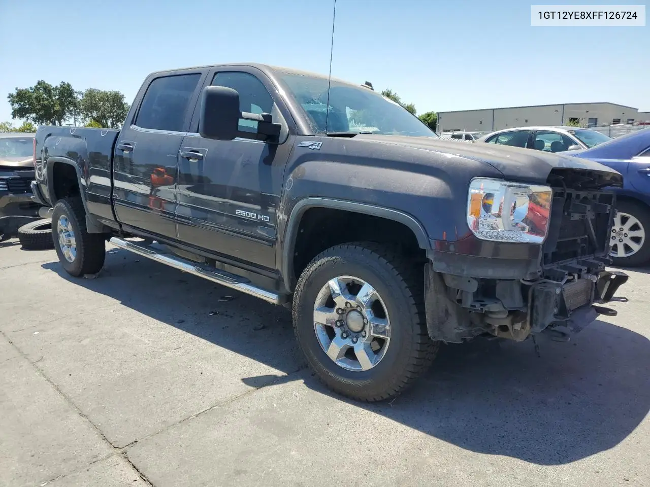 2015 GMC Sierra K2500 Sle VIN: 1GT12YE8XFF126724 Lot: 64289325