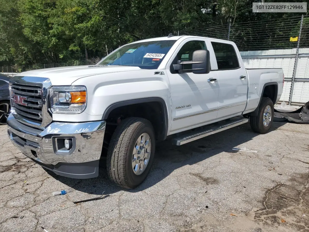 2015 GMC Sierra K2500 Slt VIN: 1GT12ZE82FF129946 Lot: 64542665