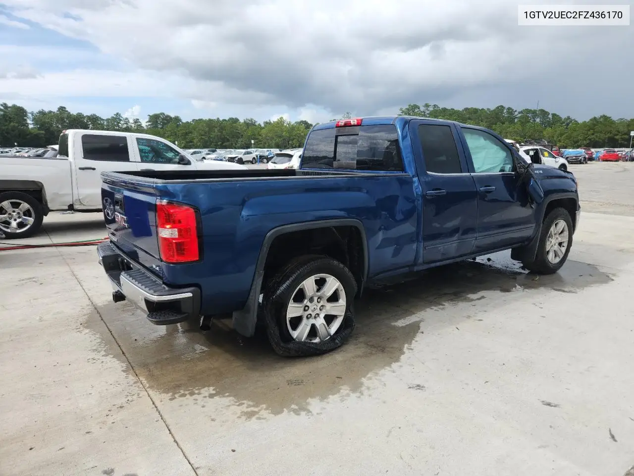 2015 GMC Sierra K1500 Sle VIN: 1GTV2UEC2FZ436170 Lot: 64626495