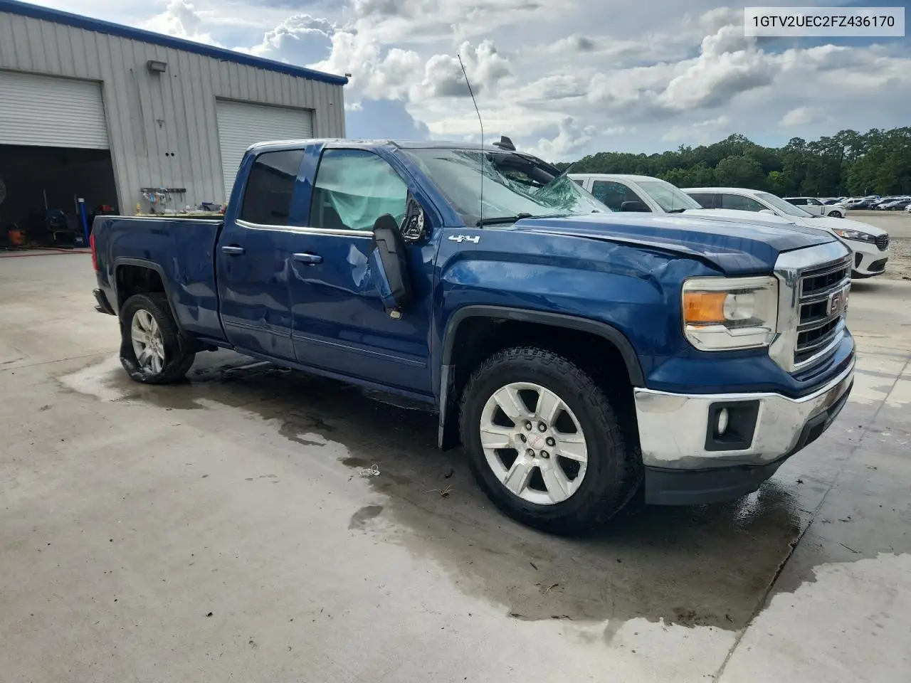 2015 GMC Sierra K1500 Sle VIN: 1GTV2UEC2FZ436170 Lot: 64626495