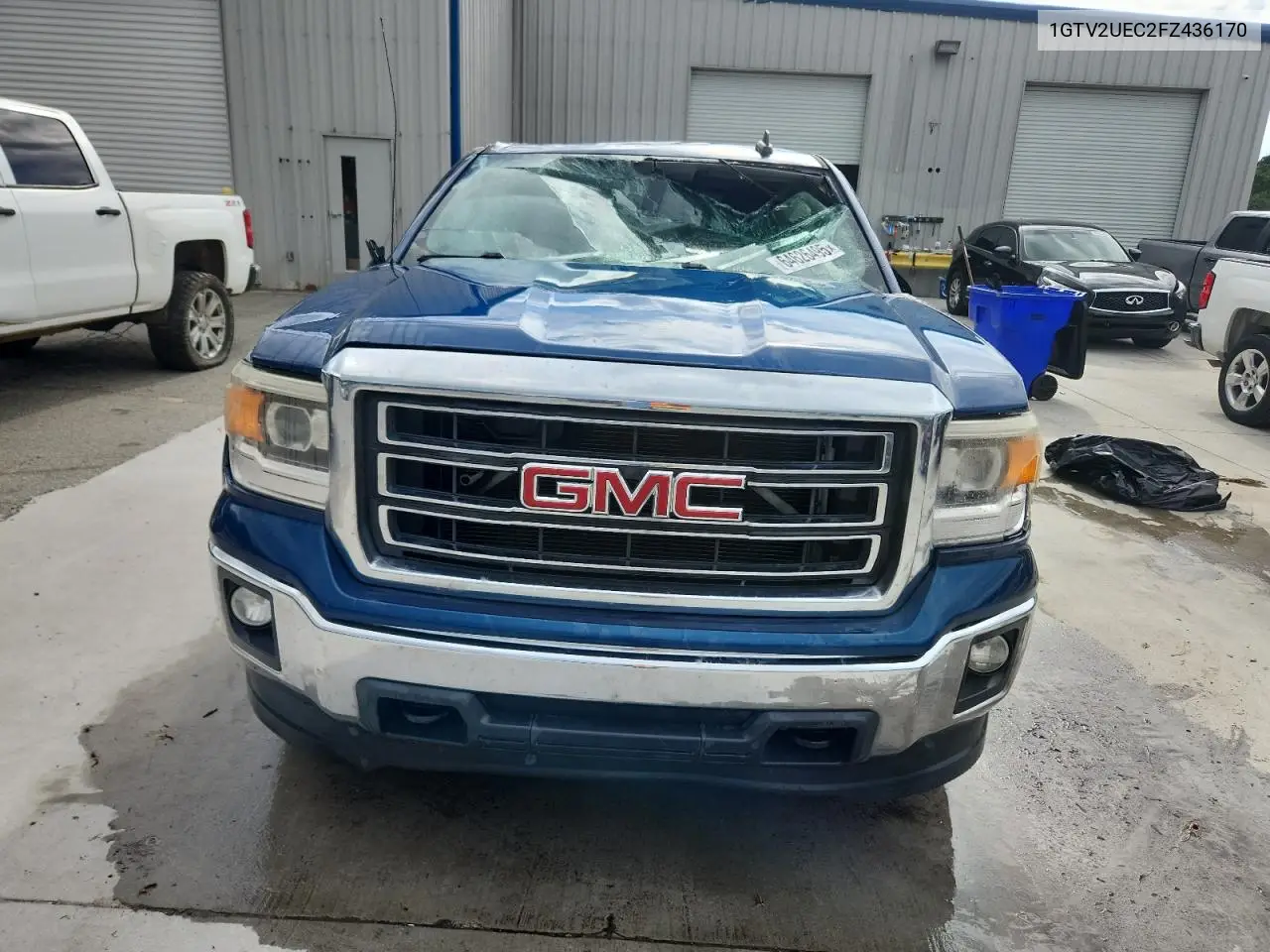 2015 GMC Sierra K1500 Sle VIN: 1GTV2UEC2FZ436170 Lot: 64626495