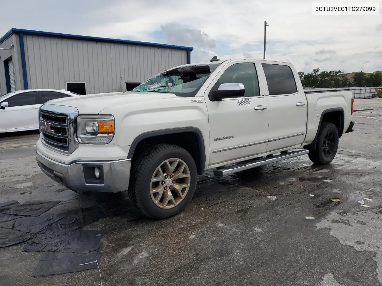 2015 GMC Sierra K1500 Slt VIN: 3GTU2VEC1FG279099 Lot: 64658855
