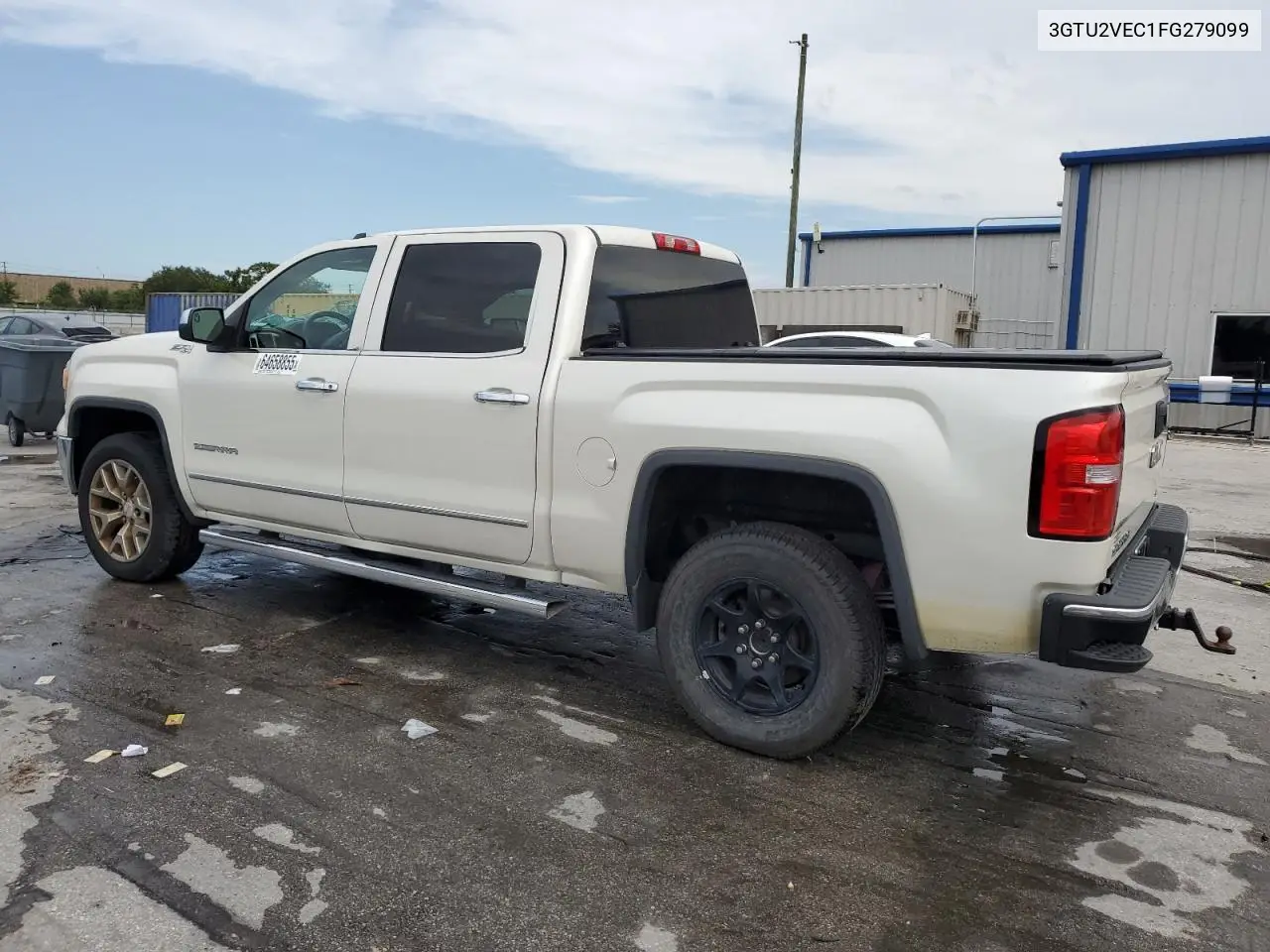 2015 GMC Sierra K1500 Slt VIN: 3GTU2VEC1FG279099 Lot: 64658855