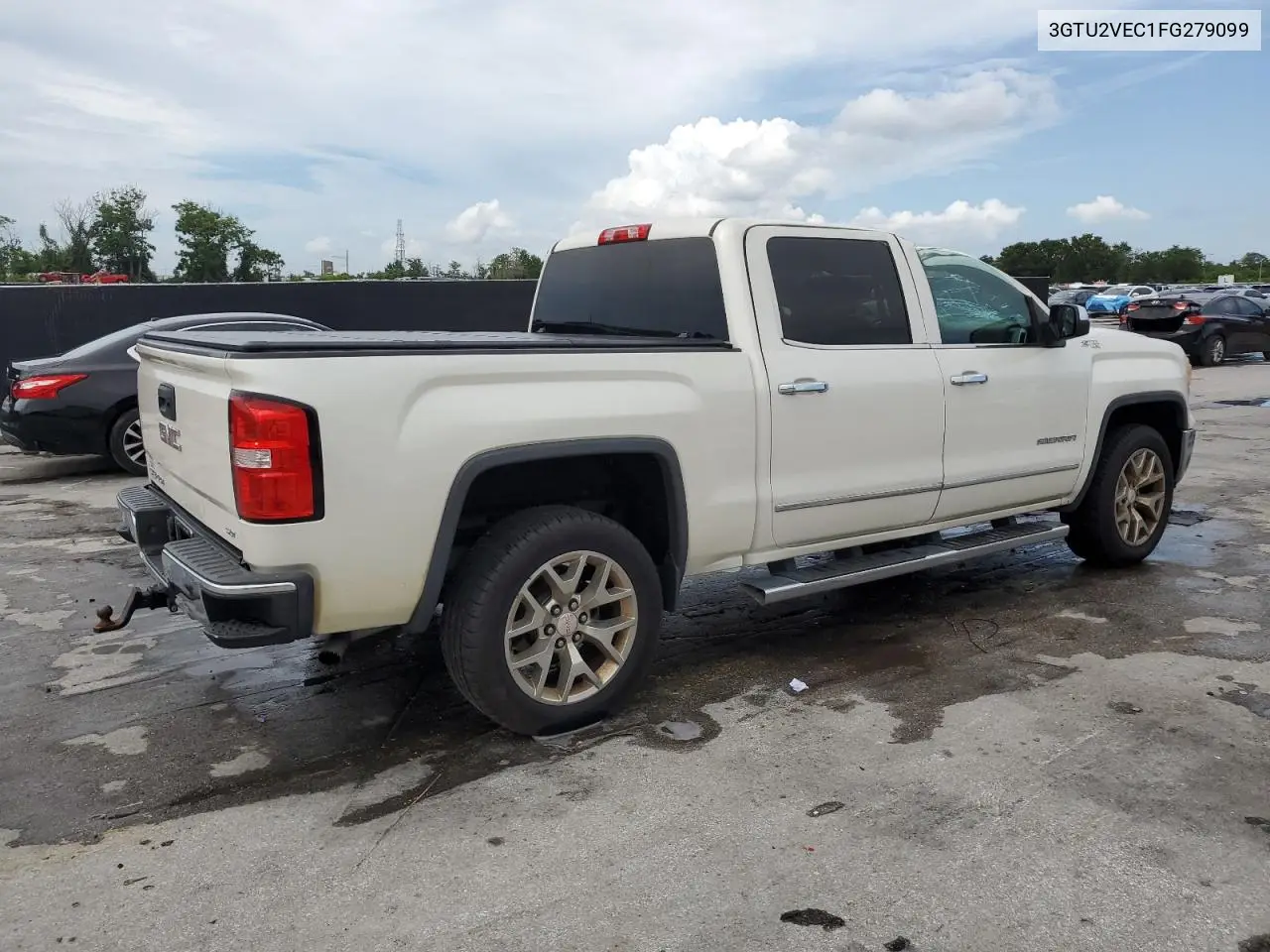 2015 GMC Sierra K1500 Slt VIN: 3GTU2VEC1FG279099 Lot: 64658855