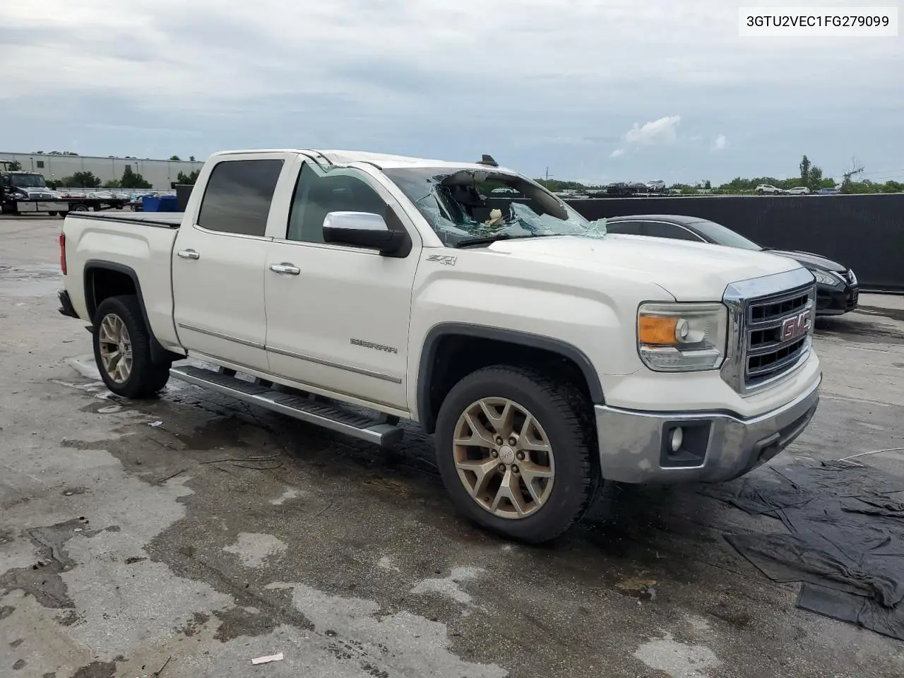 2015 GMC Sierra K1500 Slt VIN: 3GTU2VEC1FG279099 Lot: 64658855