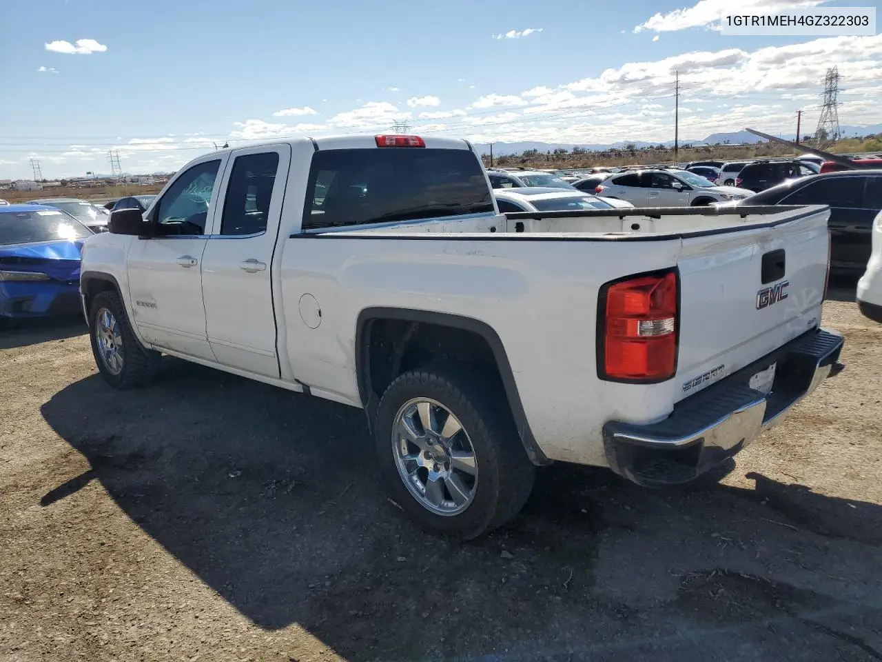 2016 GMC Sierra C1500 Sle VIN: 1GTR1MEH4GZ322303 Lot: 48912845