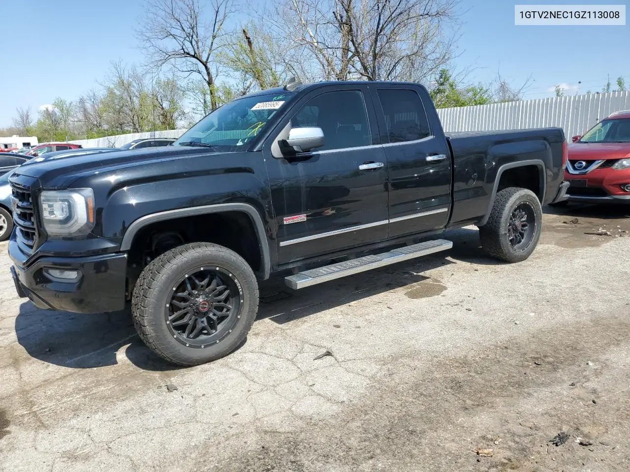 2016 GMC Sierra K1500 Slt VIN: 1GTV2NEC1GZ113008 Lot: 52085995
