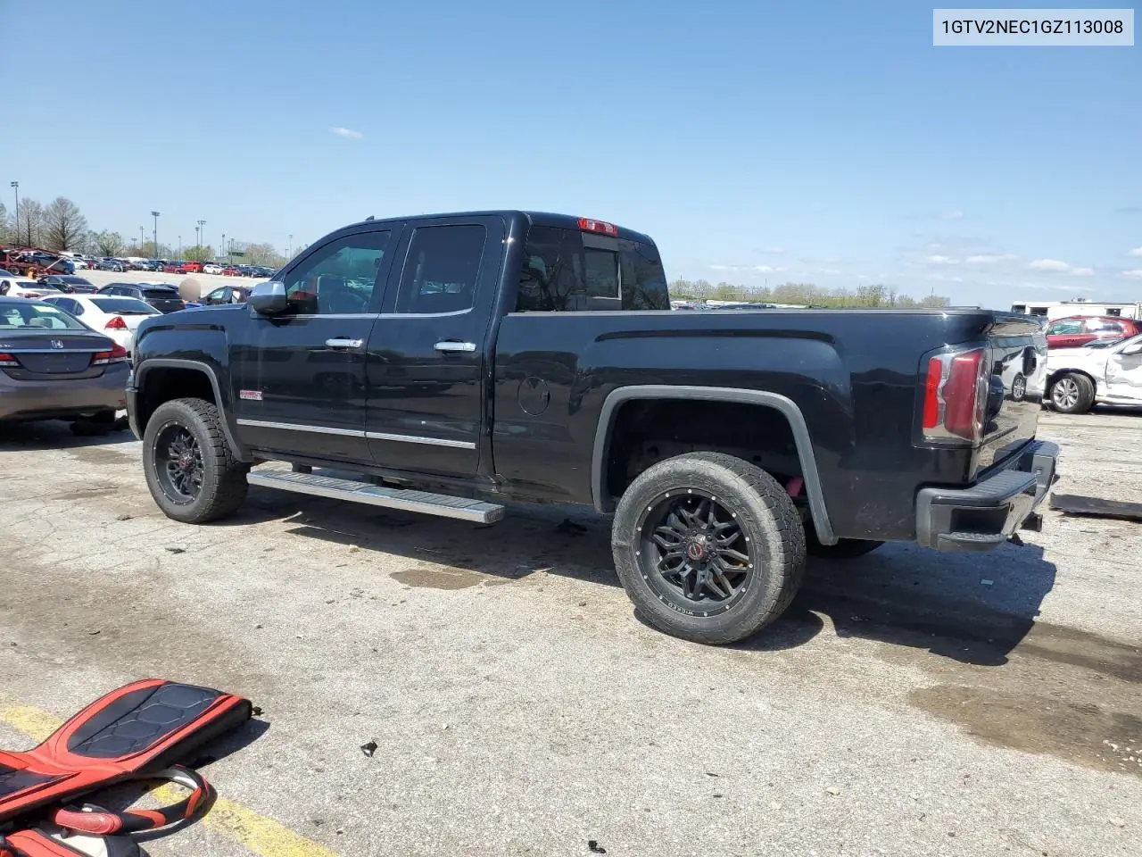 2016 GMC Sierra K1500 Slt VIN: 1GTV2NEC1GZ113008 Lot: 52085995