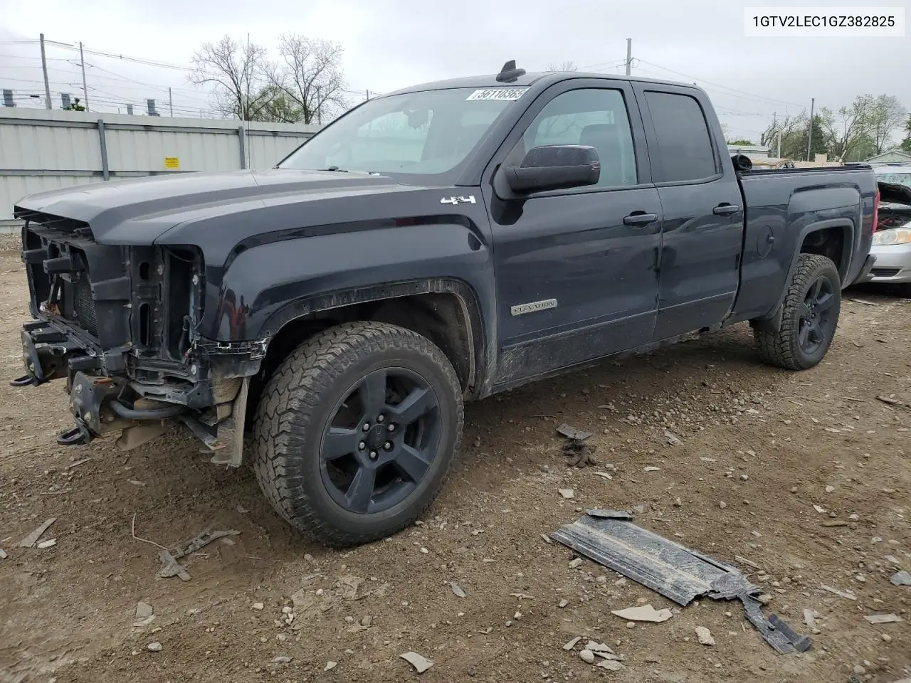 2016 GMC Sierra K1500 VIN: 1GTV2LEC1GZ382825 Lot: 56110365