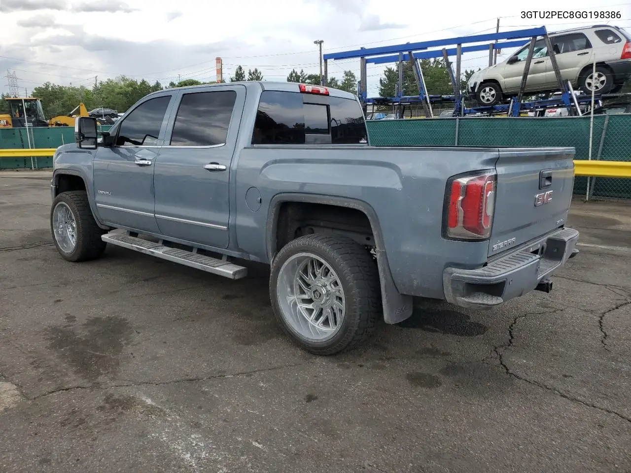 2016 GMC Sierra K1500 Denali VIN: 3GTU2PEC8GG198386 Lot: 60437545