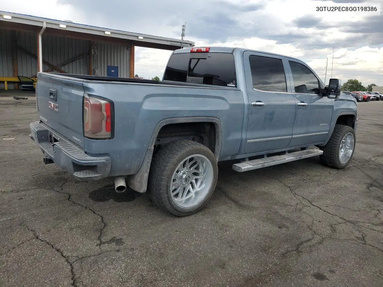 2016 GMC Sierra K1500 Denali VIN: 3GTU2PEC8GG198386 Lot: 60437545