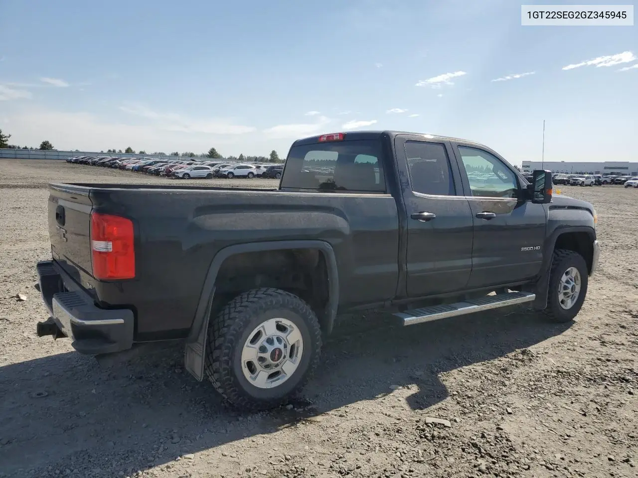 2016 GMC Sierra K2500 Sle VIN: 1GT22SEG2GZ345945 Lot: 62177705