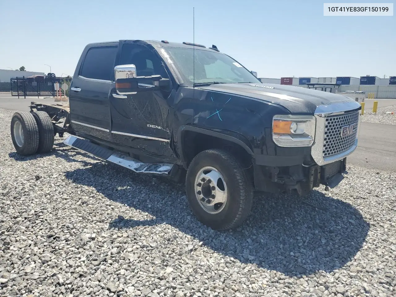 2016 GMC Sierra C3500 Denali VIN: 1GT41YE83GF150199 Lot: 62431625