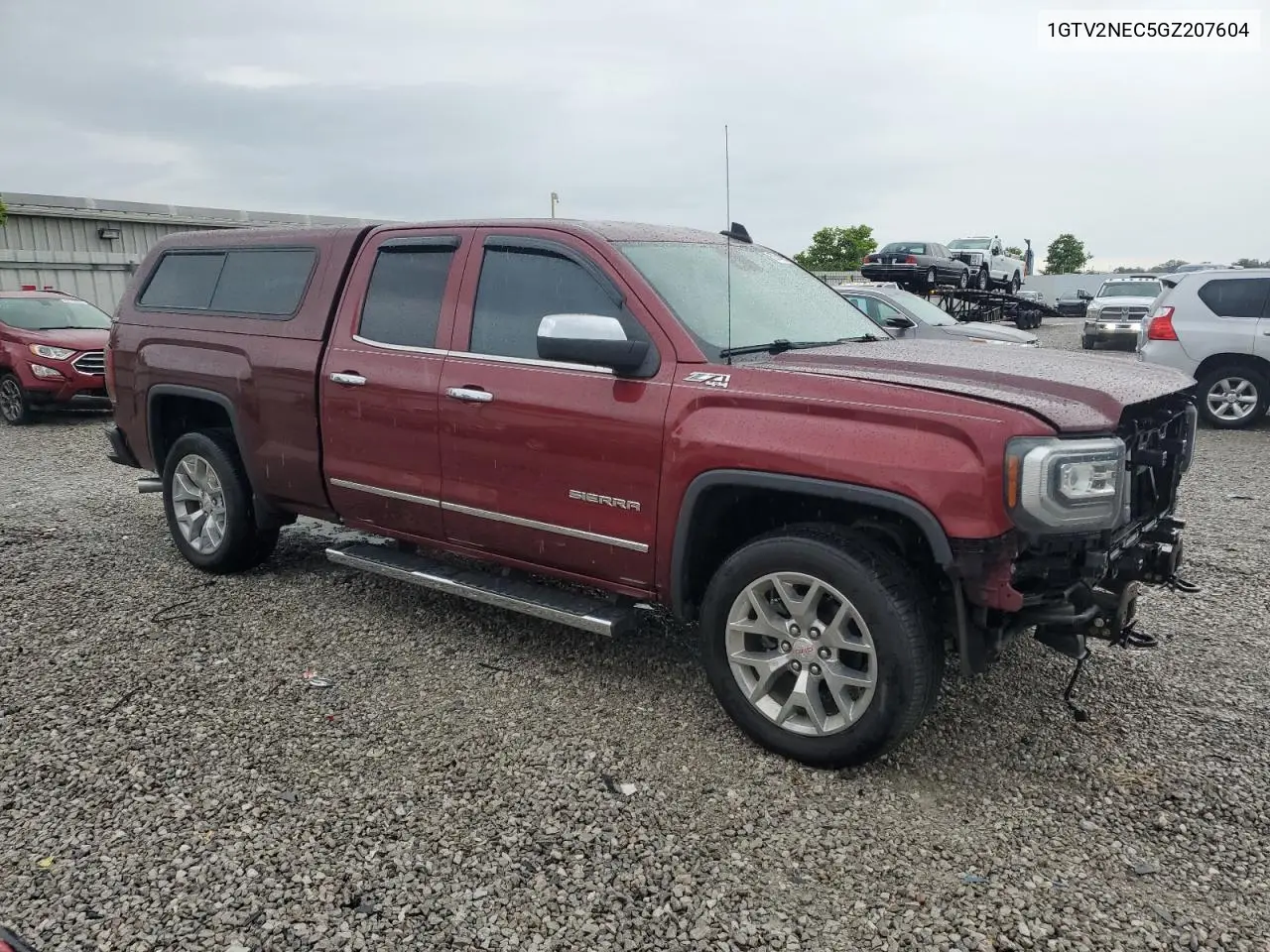 2016 GMC Sierra K1500 Slt VIN: 1GTV2NEC5GZ207604 Lot: 62514355
