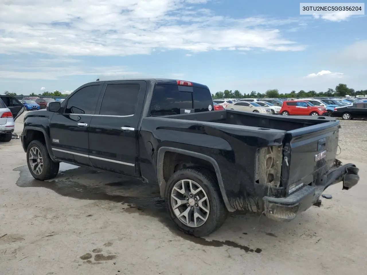 2016 GMC Sierra K1500 Slt VIN: 3GTU2NEC5GG356204 Lot: 62915955