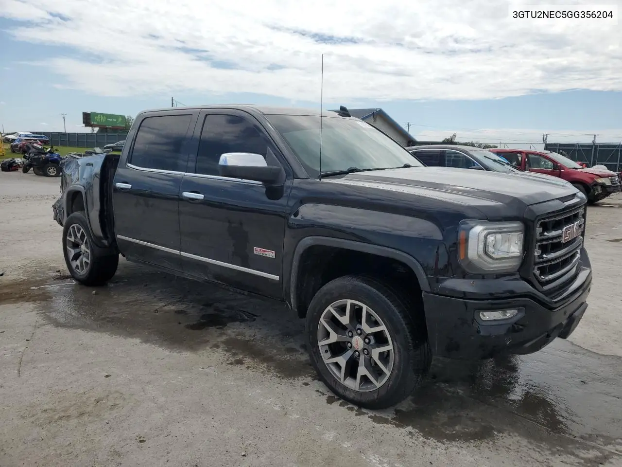 2016 GMC Sierra K1500 Slt VIN: 3GTU2NEC5GG356204 Lot: 62915955