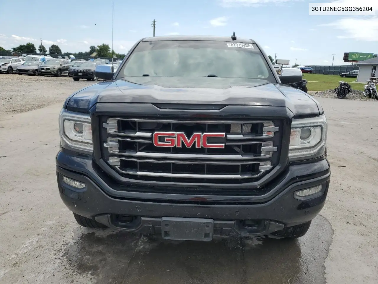 2016 GMC Sierra K1500 Slt VIN: 3GTU2NEC5GG356204 Lot: 62915955