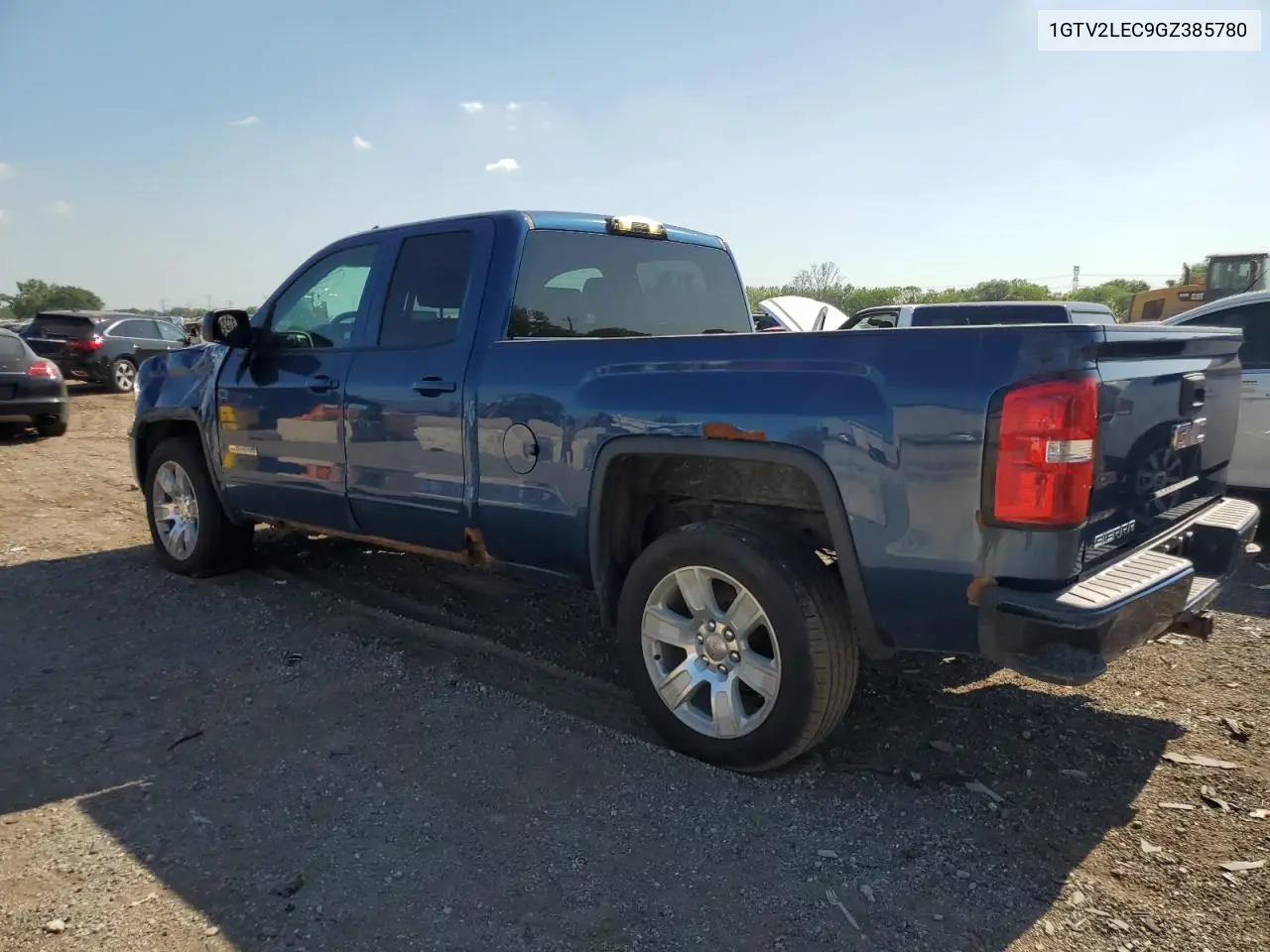2016 GMC Sierra K1500 VIN: 1GTV2LEC9GZ385780 Lot: 63261565
