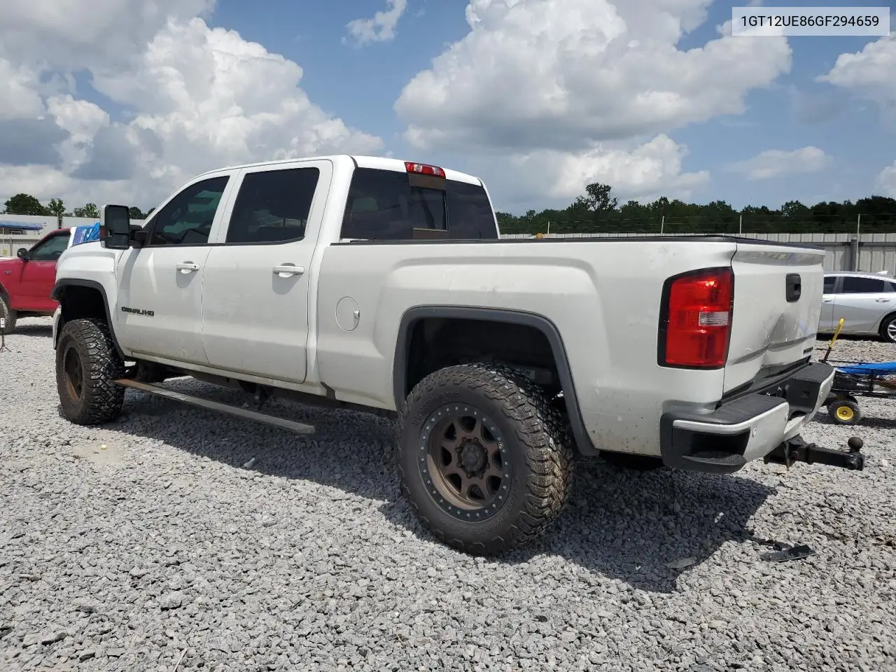 2016 GMC Sierra K2500 Denali VIN: 1GT12UE86GF294659 Lot: 64260595